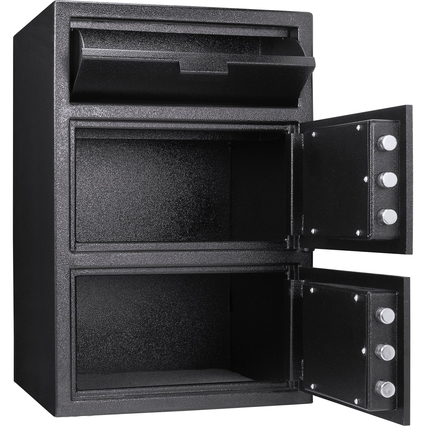 Barska 1.6/2 Cu. Ft Dual Compartment Keypad Depository Safe | AX13312