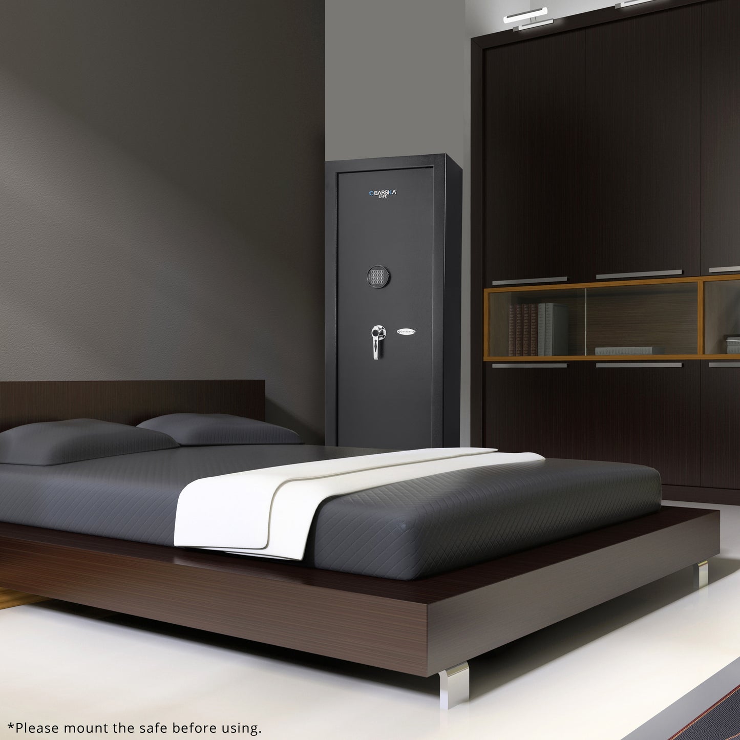 Barska 7.87 Cu. Ft Digital Keypad Rifle Safe | AX13328