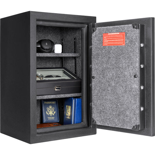 Barska 2.02 Cu. Ft Biometric Keypad Fire Resistant Safe | AX13744