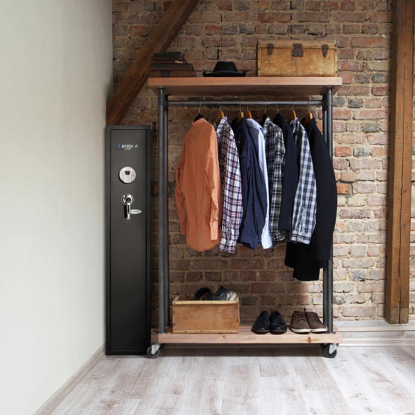 Barska 1.83 Cu. Ft Biometric Rifle Safe | AX11652