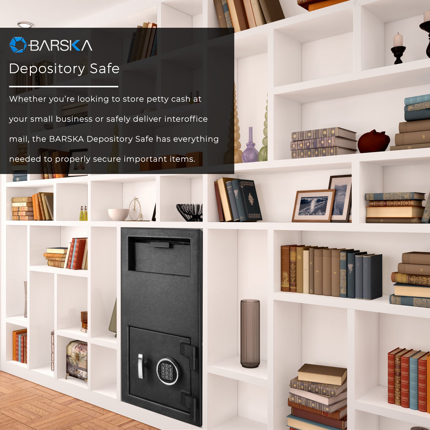 Barska DX300 1.72 Cu. Ft Keypad Depository Safe | AX12590