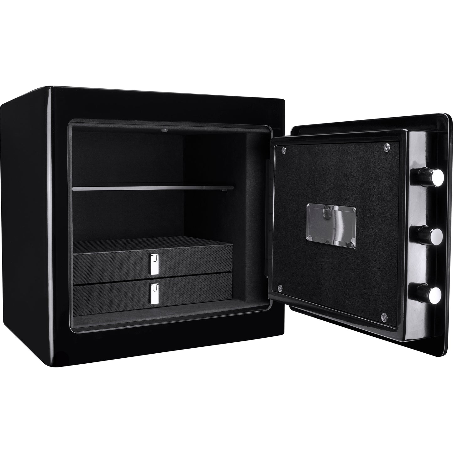 Barska 1.01 Cu. Ft Keypad Fireproof Jewelry Safe, Black | AX13106