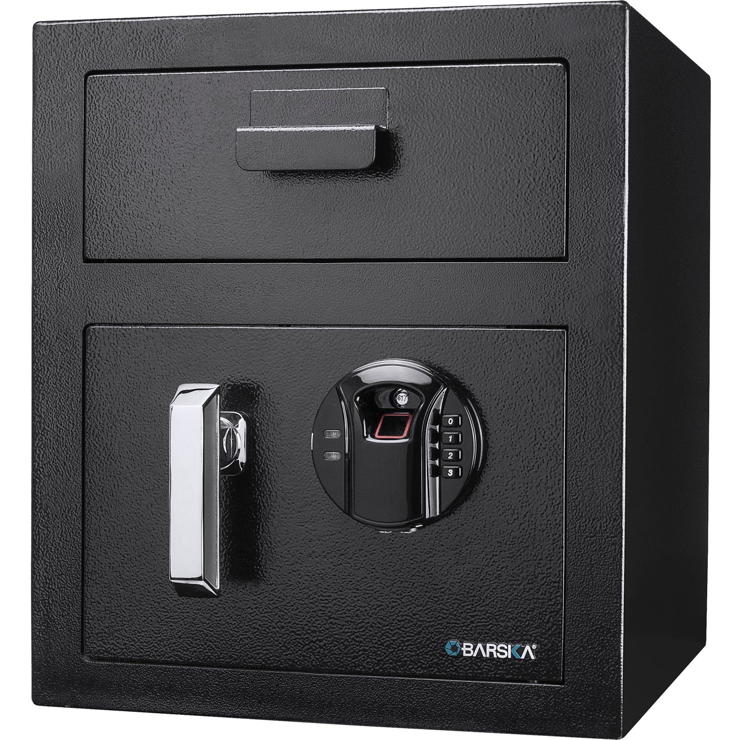 Barska 0.72 Cu. Ft Biometric Keypad Depository Safe | AX13108