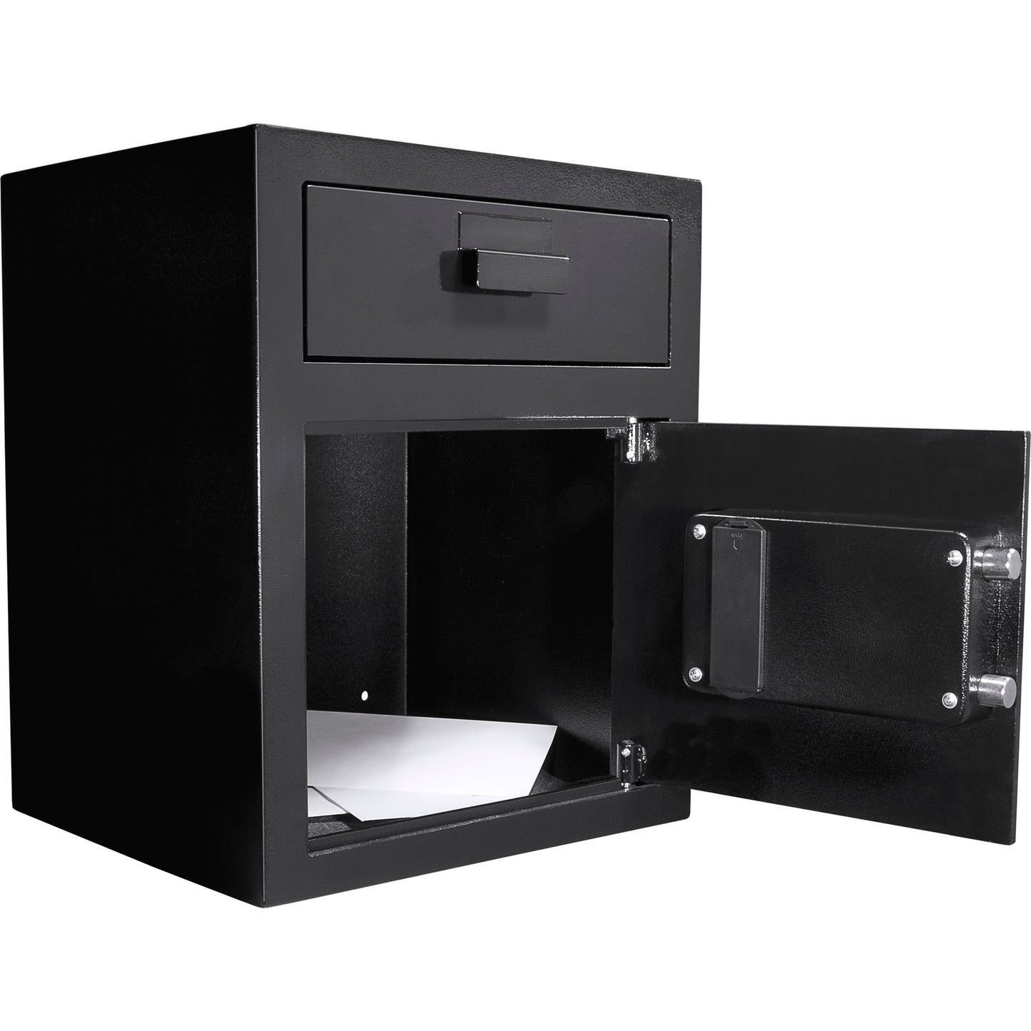 Barska 0.72 Cu. Ft Biometric Keypad Depository Safe | AX13108