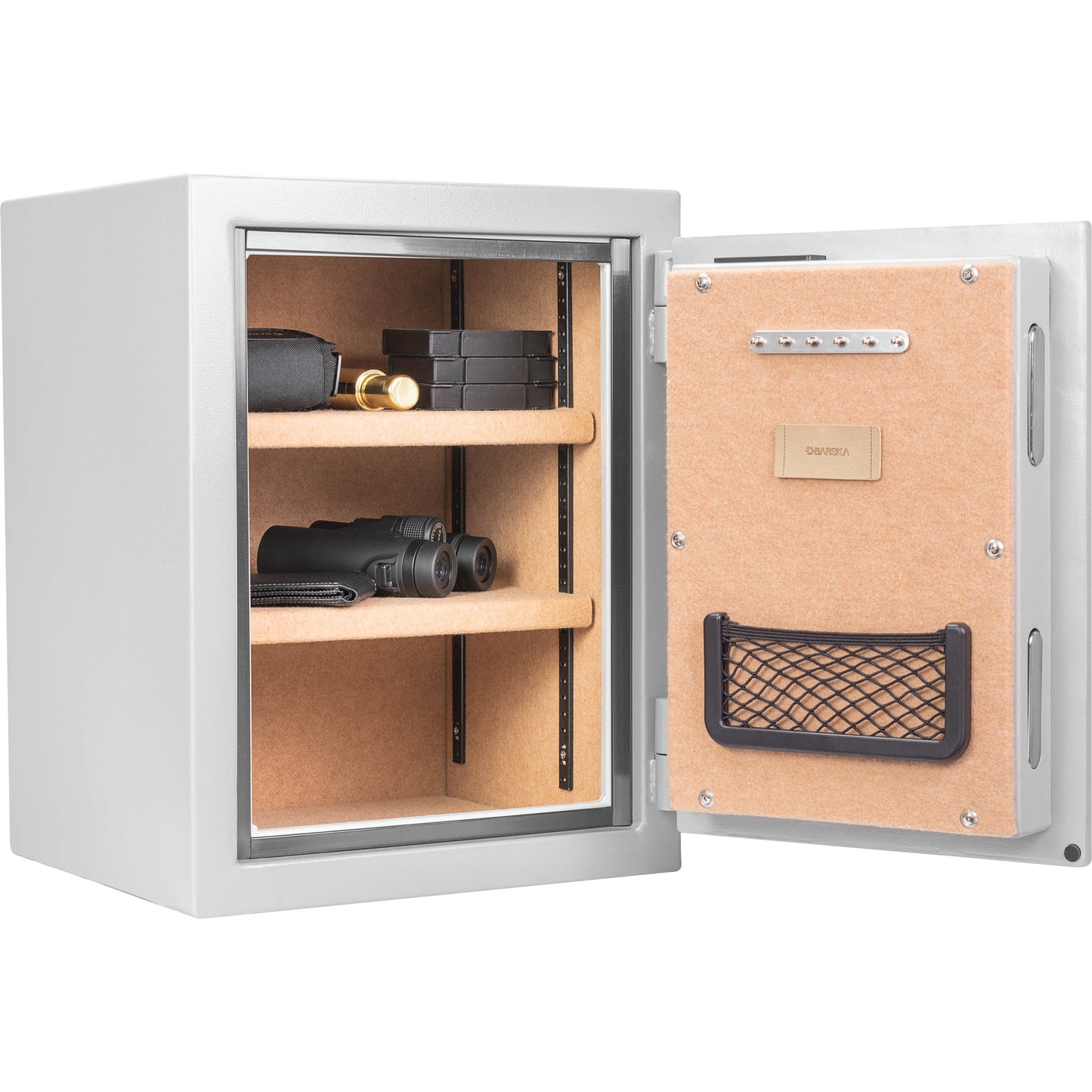 1.64 Cu. Ft Biometric Fireproof Security Safe, Grey | AX13494